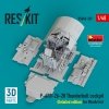 RESKIT RSU48-0587 P-47D-26-28 Thunderbolt cockpit (Detailed edition) for MiniArt kit (3D Printed) (1/48)